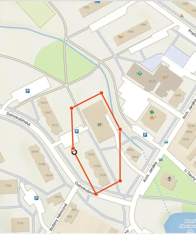 Havárie vodovodu ul. Dolnokubínská