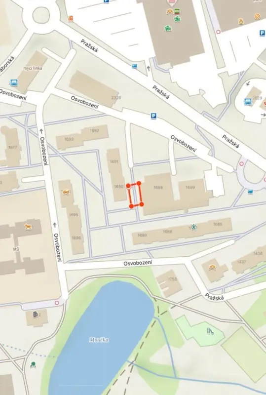 Havárie na kanalizační stoce ul. Osvobození